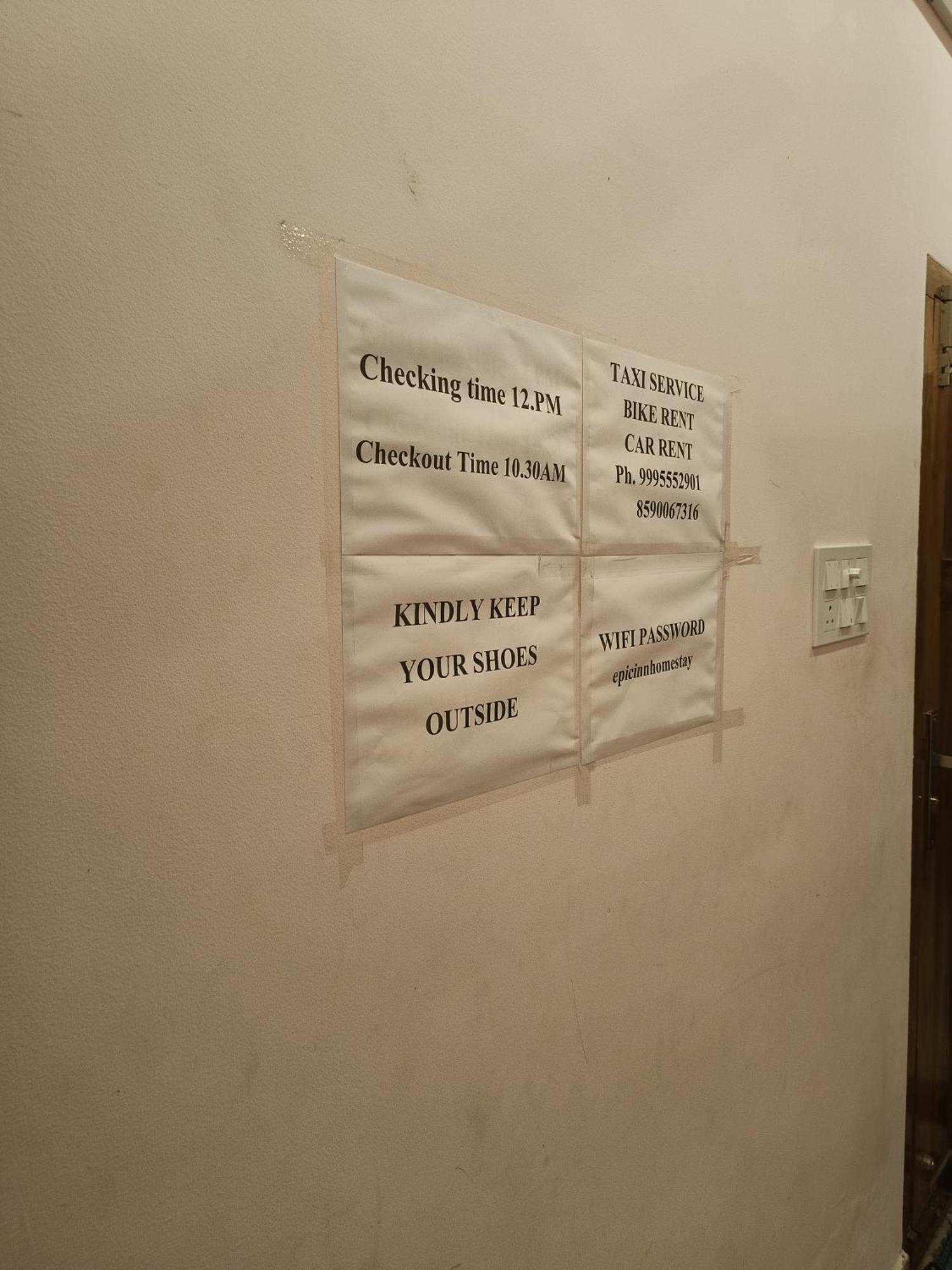 Epic Inn Villa Varkala With Kitchen Bilik gambar